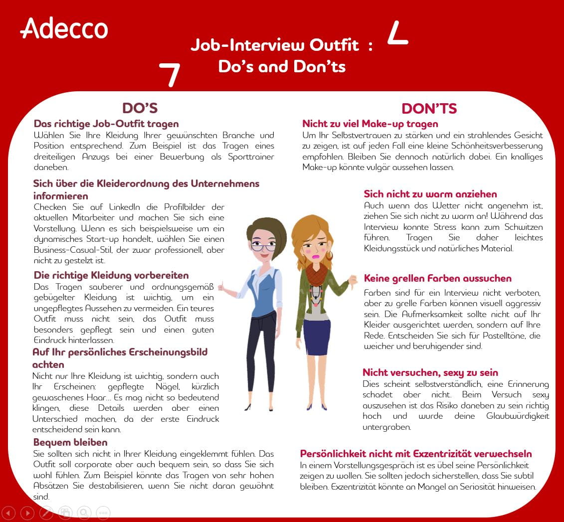 Job-Interview Outfit  : Do’s and Don’ts